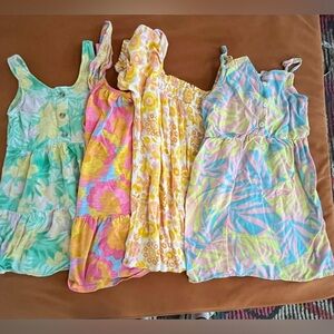 Bundle Of Girls Beach Dresses Billabong And Roxy Size XS And XXs #084